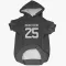 Black New Jersey Devils Jacob Markstrom   Dog & Cat Pet Hoodie