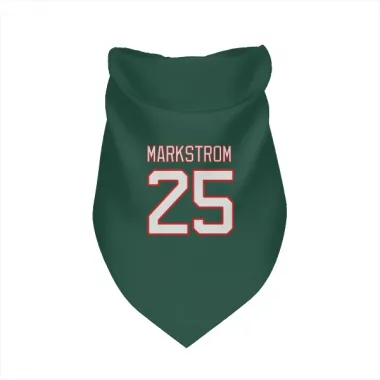 Green New Jersey Devils Jacob Markstrom   Dog & Cat Pet Bandana