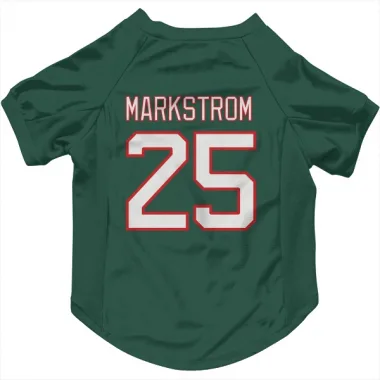 Green New Jersey Devils Jacob Markstrom   Dog & Cat Pet Jersey